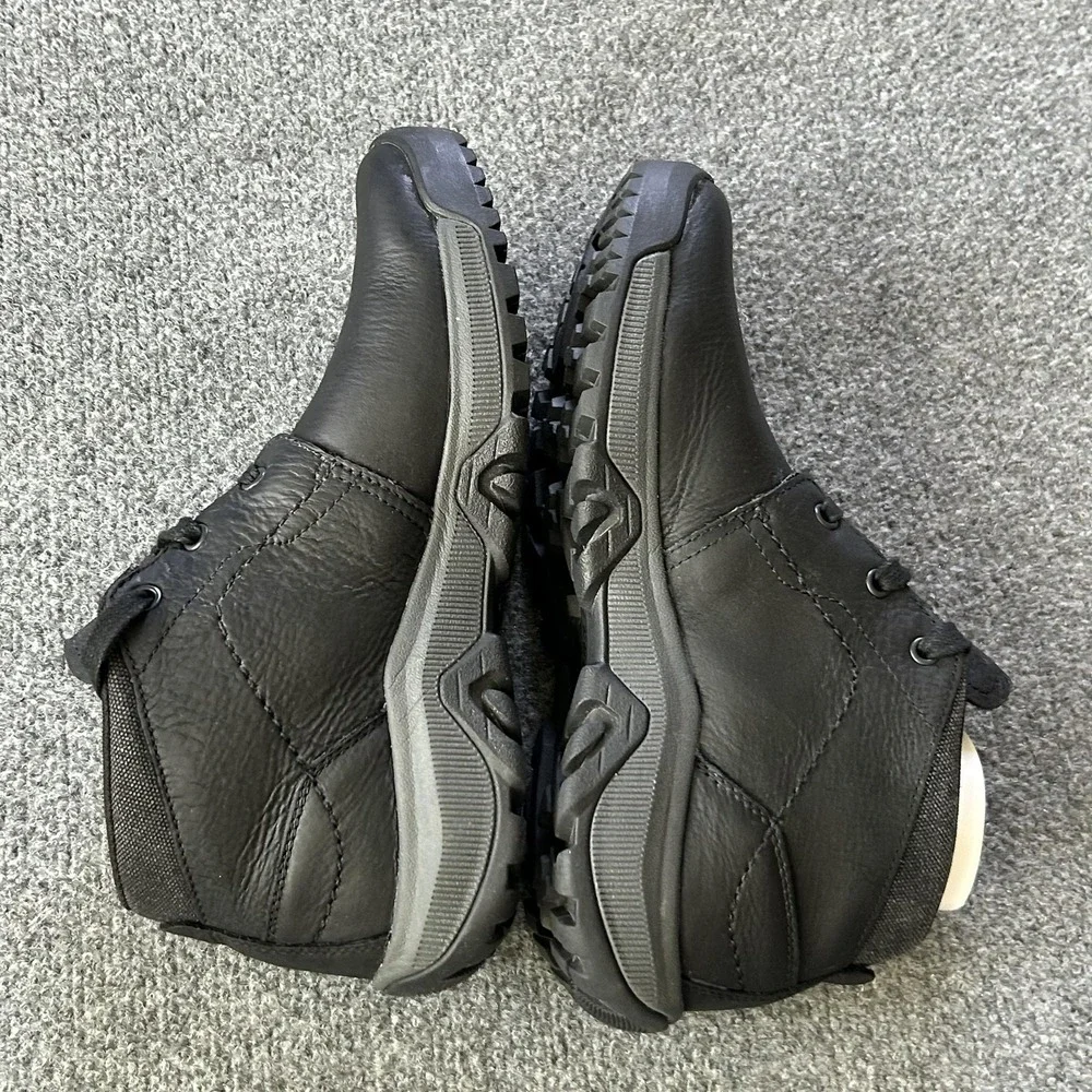 Merrell Anvik Pace Chukka Boots Mens Size 8.5 Black Leather Hiking Outdoor‎